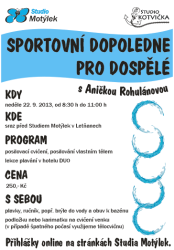 Sportovní dopoledne pro dospělé