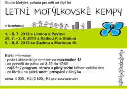 Letní motýlkovský kemp